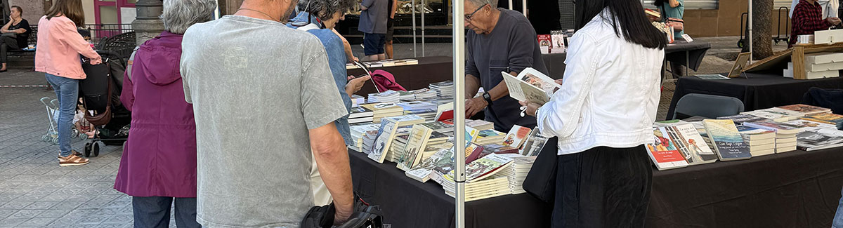 Mercat editorial Arenys de Mar Vila del Llibre 2024