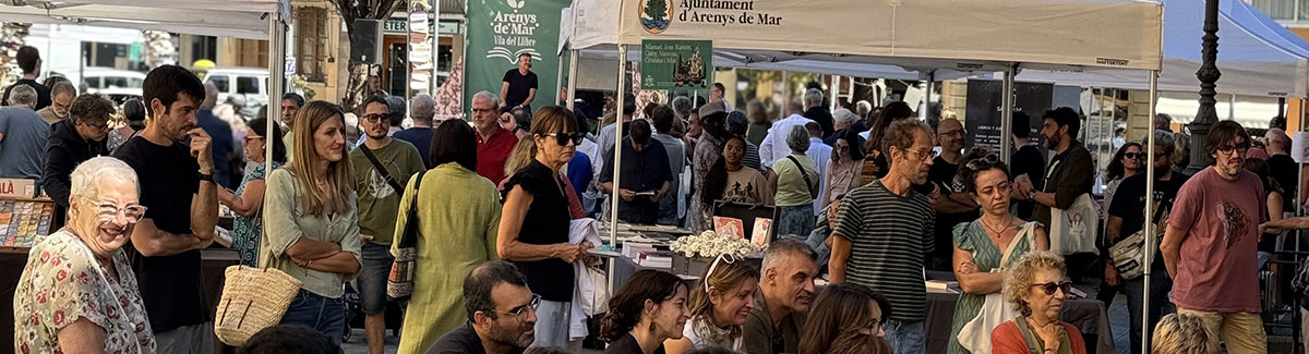Mercat editorial Arenys de Mar Vila del Llibre 2024